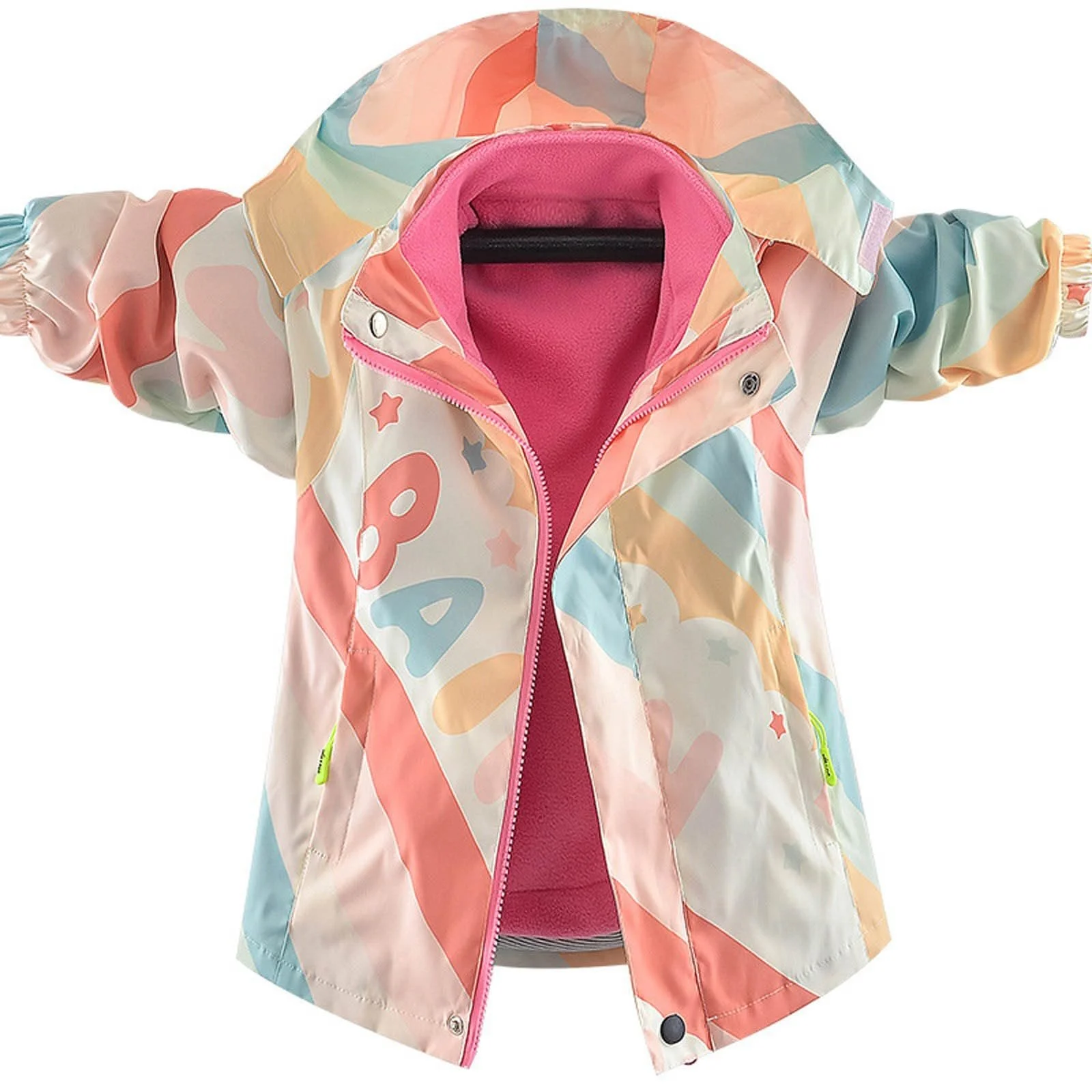 Софтшелл Куртка KQIVAM Водонепроницаемая 3-в-1 Детская, фото №2 Софтшелл Куртка KQIVAM Водонепроницаемая 3-в-1 Детская, фото №2