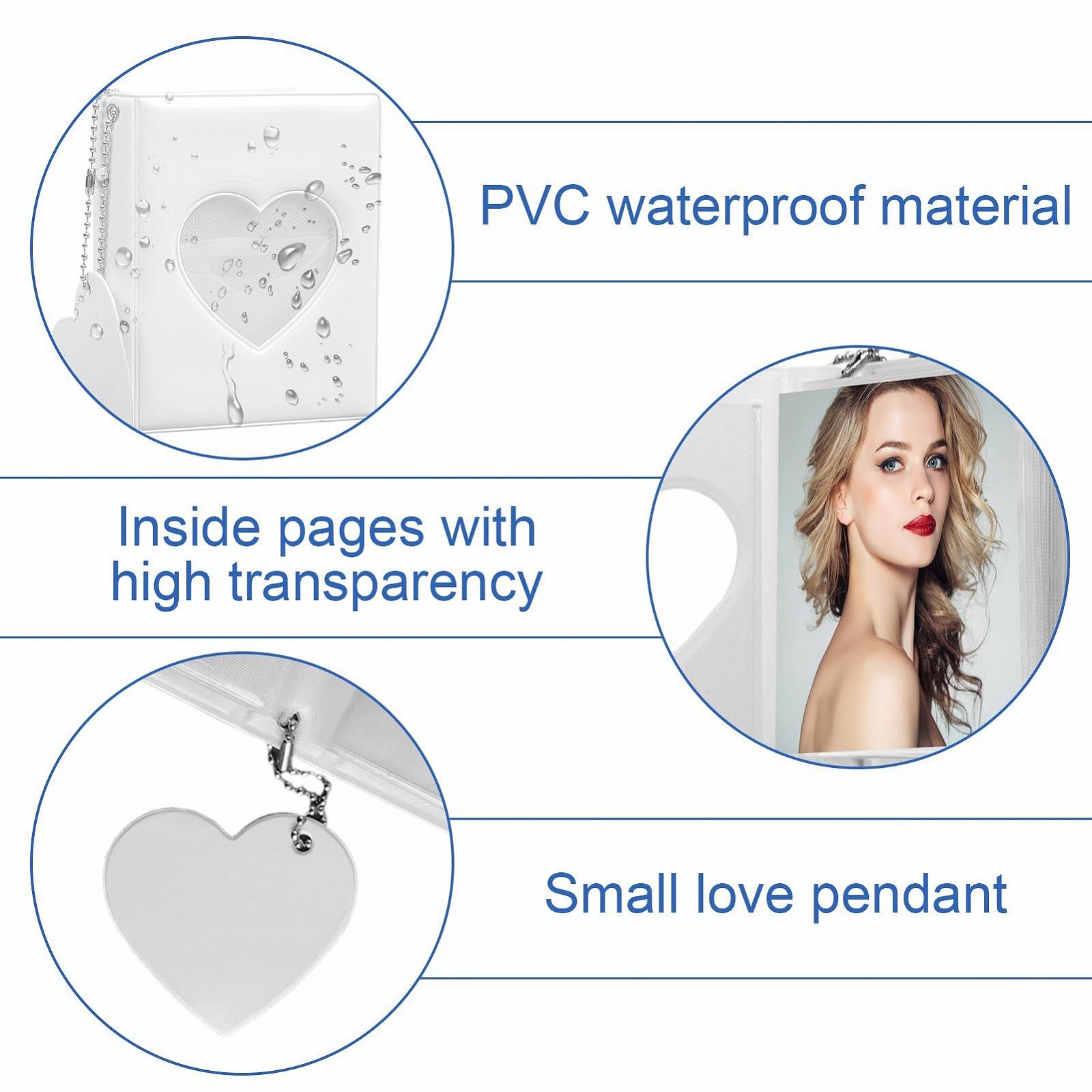 Альбом для фотокарточек Kpop, Альбом для фотокарточек, Дизайн Love Hollow, Белый Альбом для фотокарточек, Маленький Портативный Альбом для вырезок большой вместимости, Держатель для фотокарточек для коллекции фотокарточек, фото №3 Альбом для фотокарточек Kpop, Альбом для фотокарточек, Дизайн Love Hollow, Белый Альбом для фотокарточек, Маленький Портативный Альбом для вырезок большой вместимости, Держатель для фотокарточек для коллекции фотокарточек, фото №3