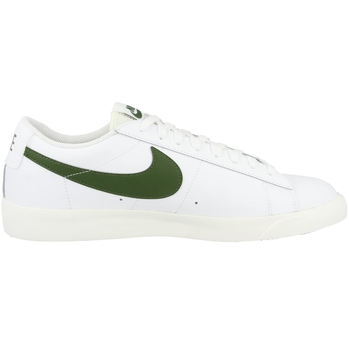 Кросівки Nike Blazer Low Leather Білі/Чорні чоловічі, фото №3