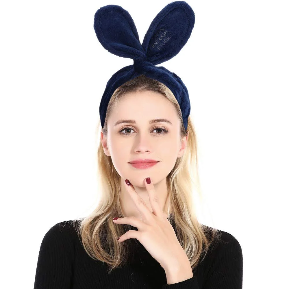 Пов'язка на голову Кролячі вушка IYOU для спа, для макіяжу, фото №4 Пов'язка на голову Кролячі вушка IYOU для спа, для макіяжу, фото №4