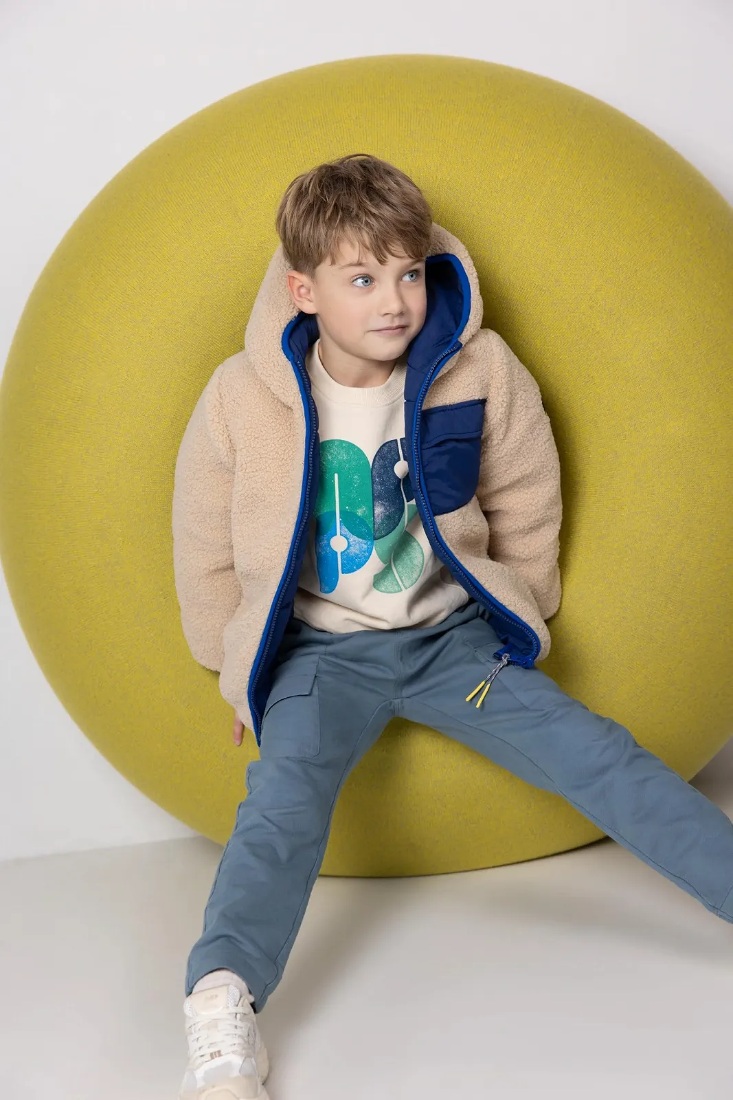 Двостороння куртка Noppies Lahti для хлопчиків, фото №4