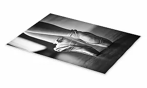 Постер Feet of a Dancer 70 x 100 см Черно-белый synthetic.ua - Фото 1