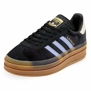 Кроссовки adidas Gazelle Bold J Черный для девочек - Фото 1
