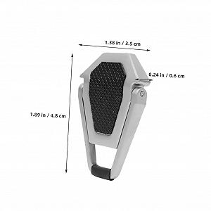 Подставка для ноутбука, портативная, невидимая, цинковый сплав, эргономичная, складная, мини охлаждающая подкладка, 4 шт. synthetic.ua - Фото 1
