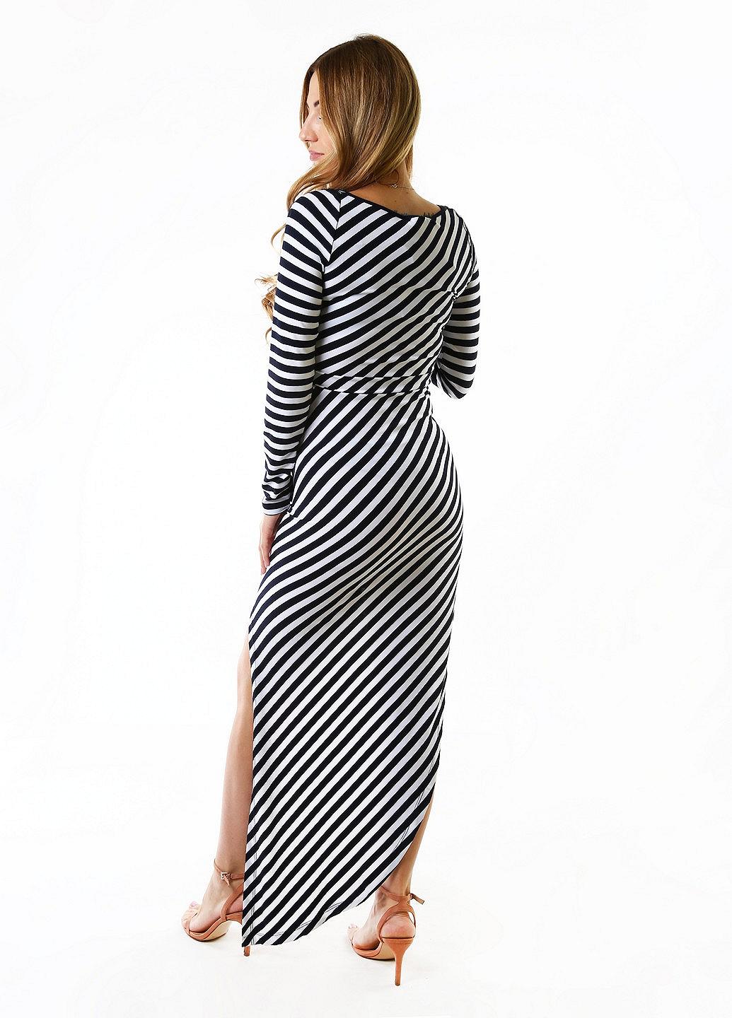 Платье Club Donna S Черно-белый (POA-2547-20А-Black-and-white), фото №4 Платье Club Donna S Черно-белый (POA-2547-20А-Black-and-white), фото №4