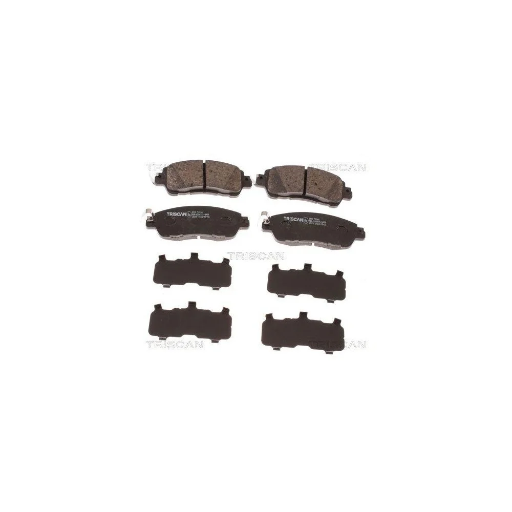 Комплект тормозных колодок дисковых TRISCAN 8110 50966 для MAZDA передняя ось, фото №1