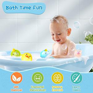 Іграшка для ванни Малюк, 6 штук, synthetic.ua - Фото 1