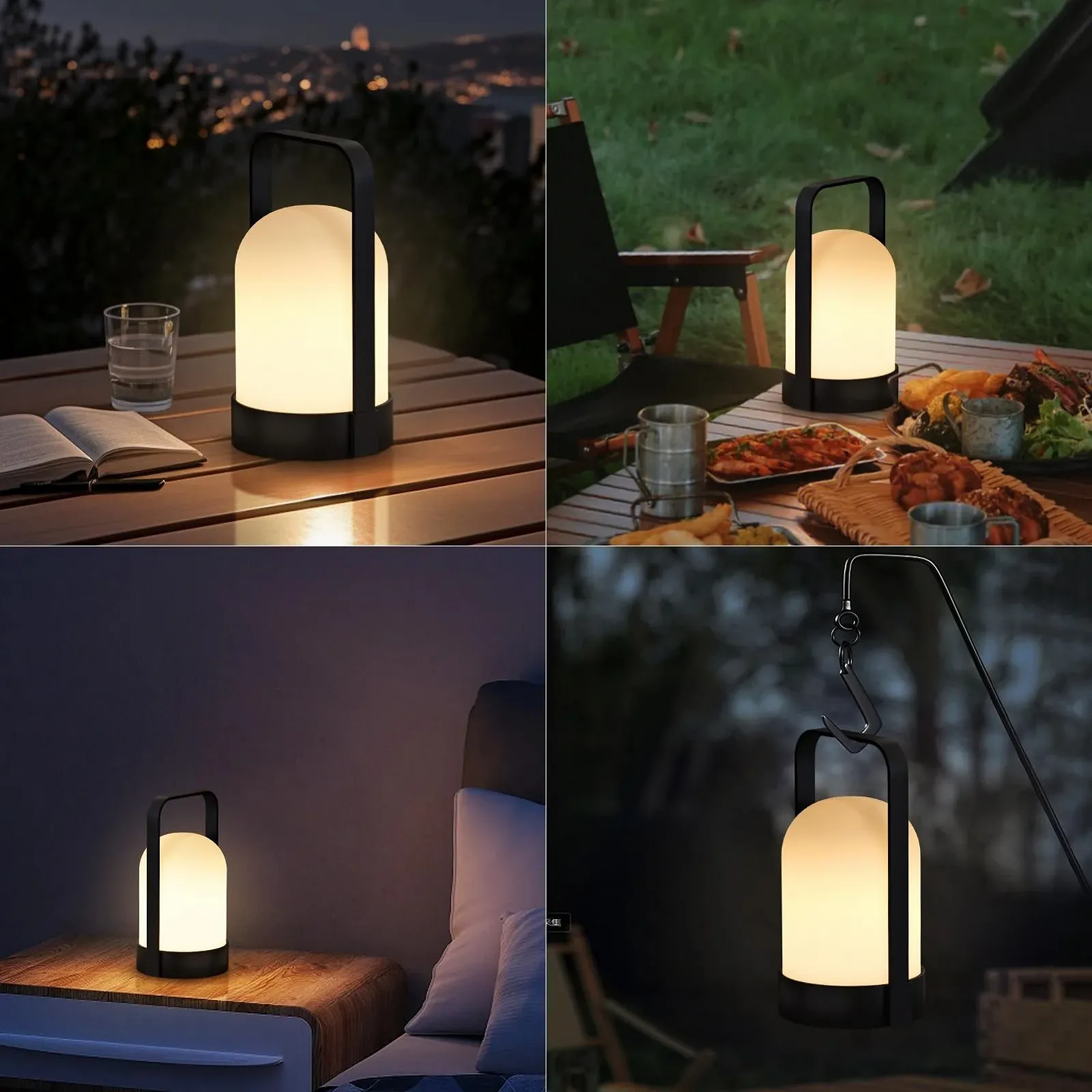 Настольная лампа Outdoor Portable Wireless LED Battery Waterproof 8 цветов, фото №7