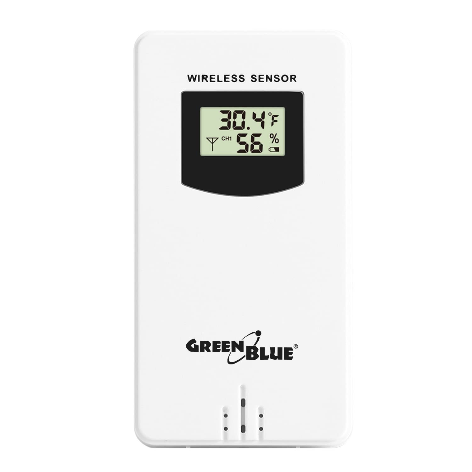 Метеостанція Green Blue GB213 бездротова з бездротовим зарядним пристроєм Qi, підсвічуванням настрою, базою, прогнозом погоди, календарем, будильником і функцією повтору, зовнішнім датчиком, кімнатним і вуличним термометром, фото №6