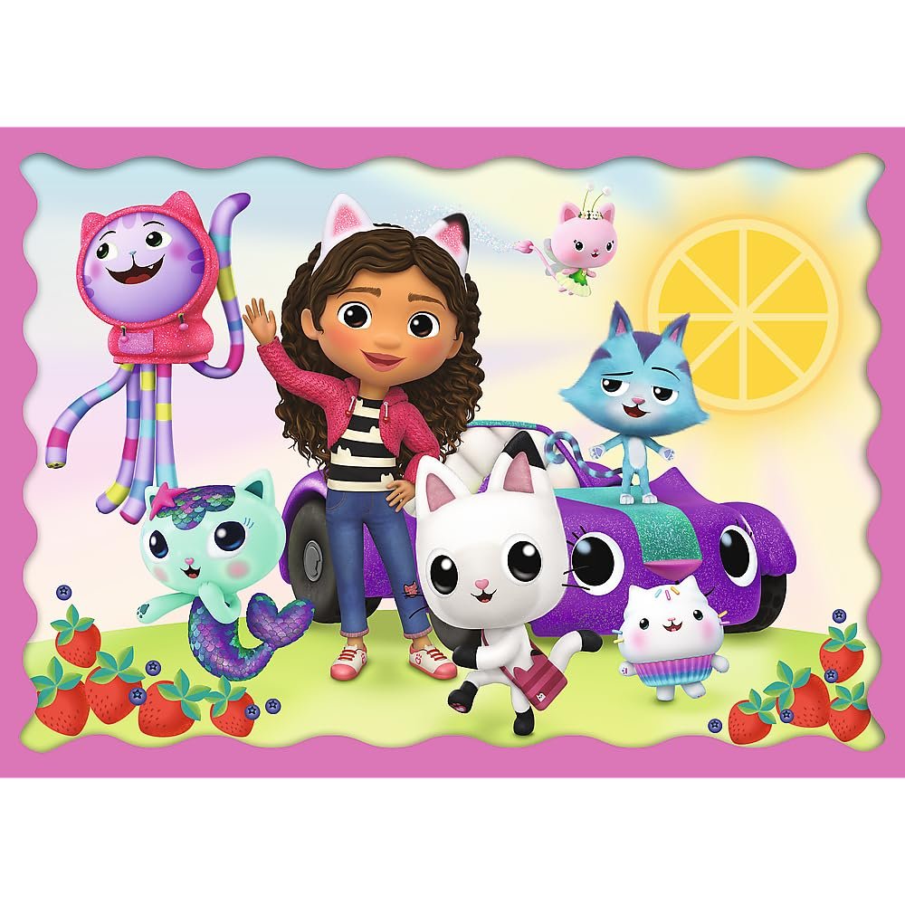 Пазл Trefl Gabby's Dollhouse Gabis Adventure 4-в-1 35-70 элементов, фото №9