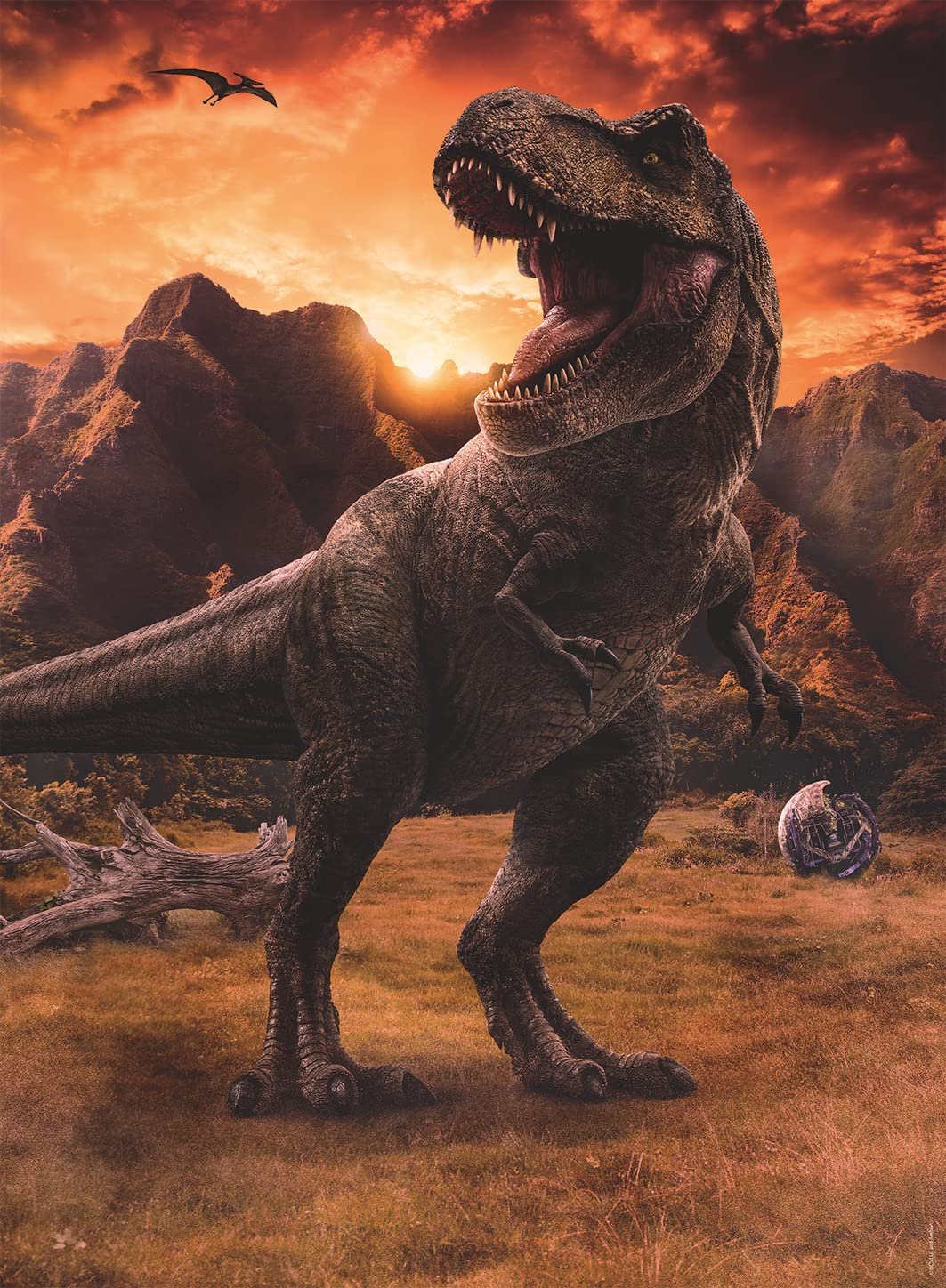 Пазл Nathan Jurassic World 3 The Tyrannosaurus Rex 250 элементов 86158, фото №3