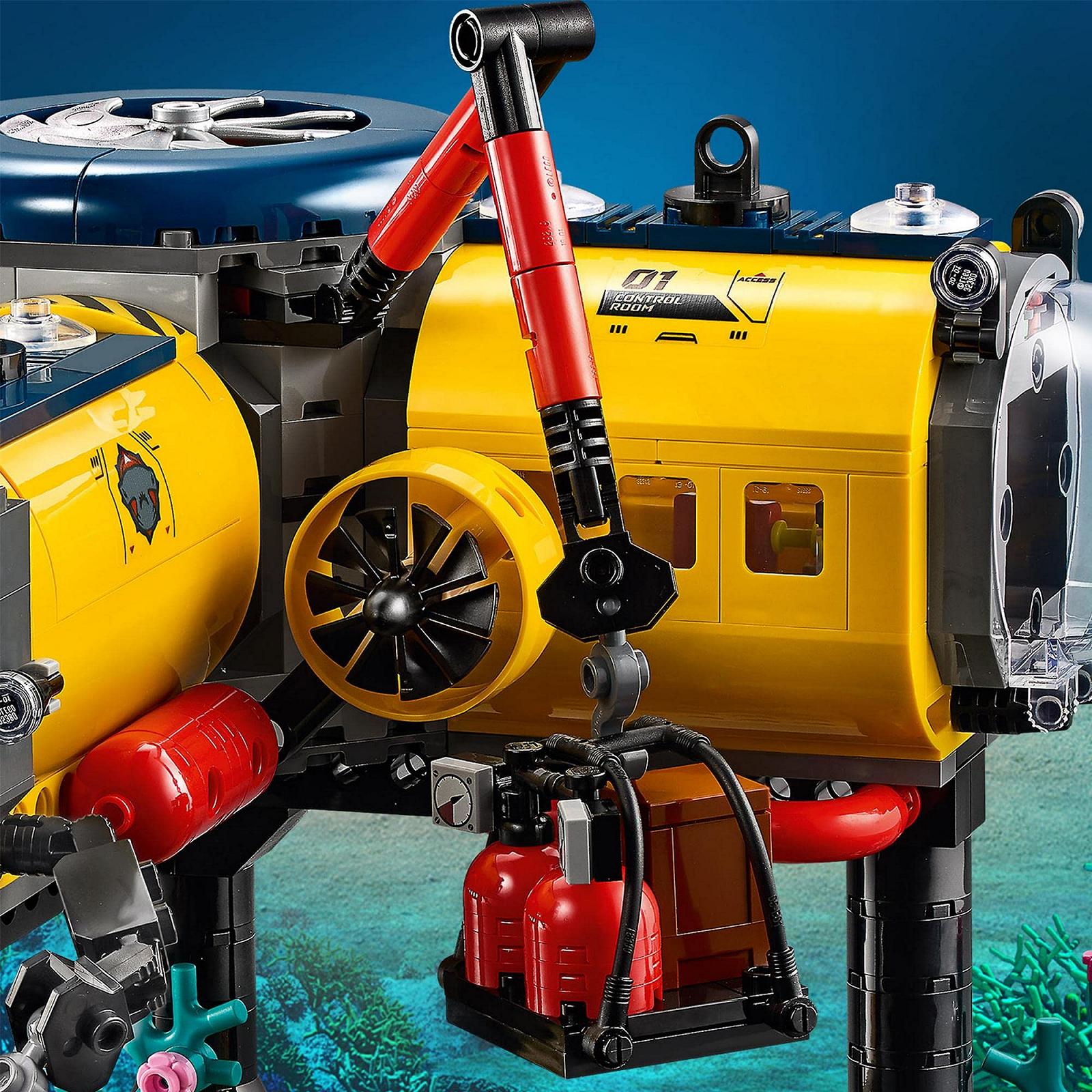 Конструктор LEGO City 60265 Підводна дослідницька база Пригоди на морському дні Іграшка для дітей, фото №7