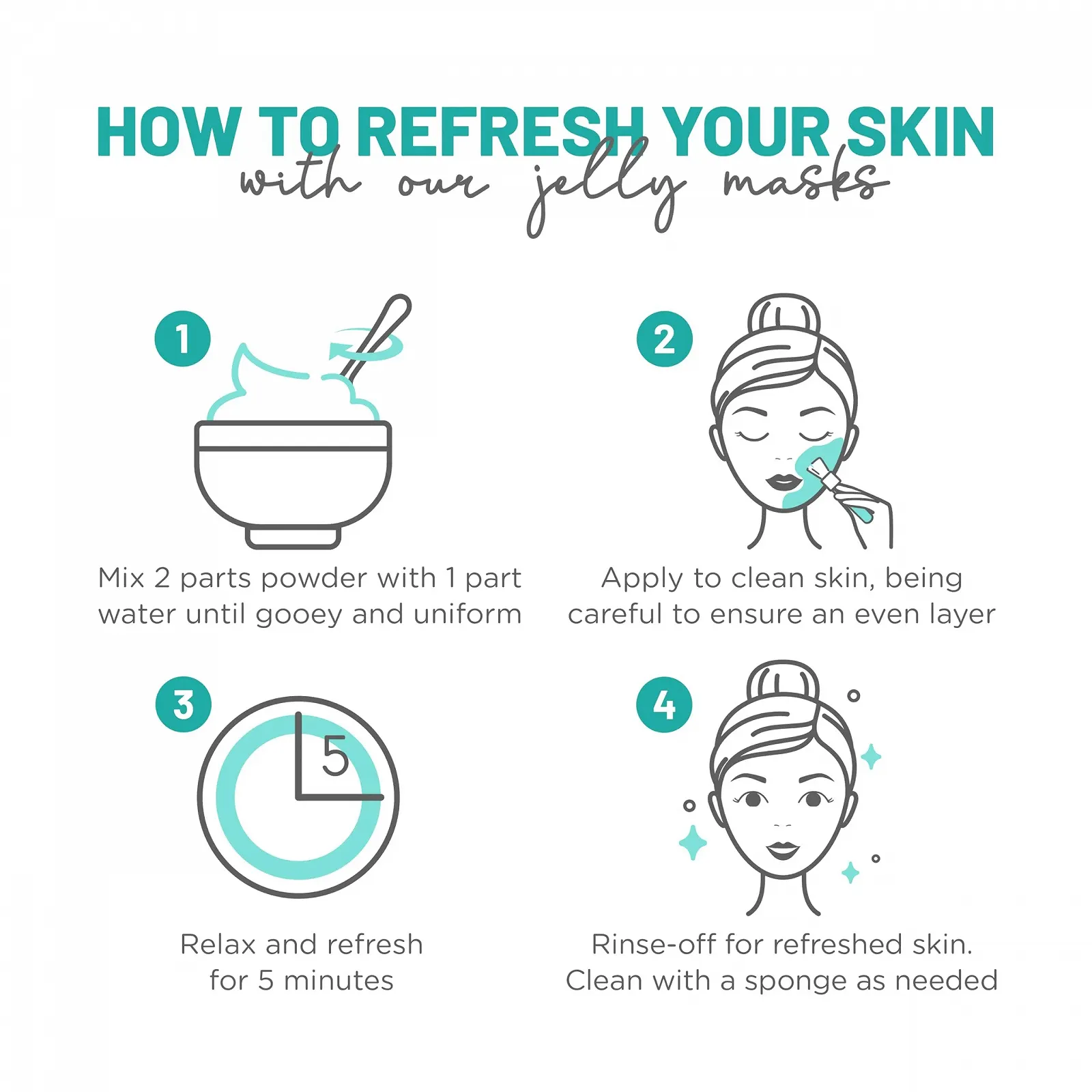 Маска для обличчя BRÜUN Hyaluronic AC Jelly Peel-Off, фото №4 Маска для обличчя BRÜUN Hyaluronic AC Jelly Peel-Off, фото №4