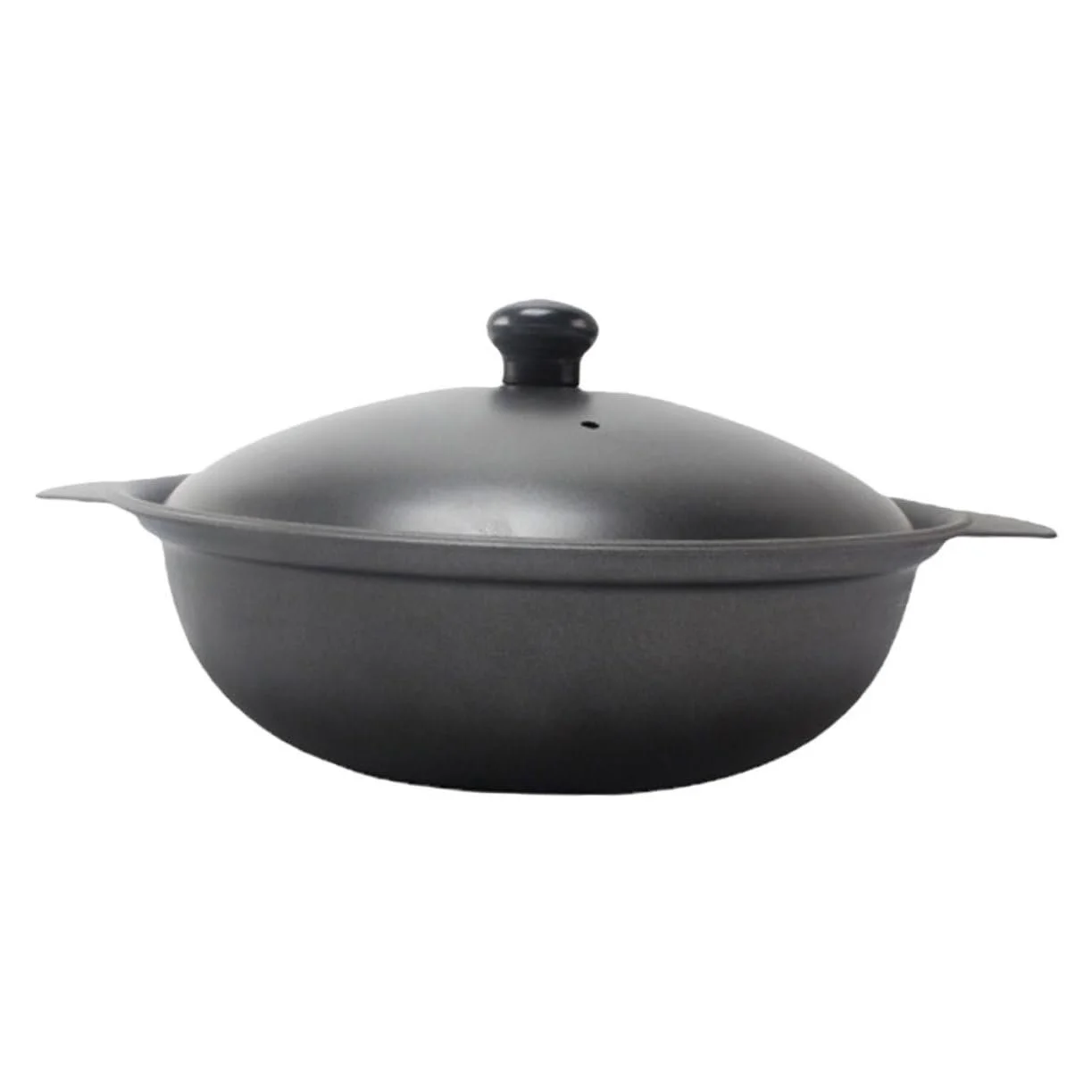 Чугунная кастрюля антипригарная энергосберегающая для супов и тушения, фото №1