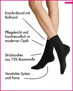 Жіночі шкарпетки Hudson (2 пари) synthetic.ua - Фото 1