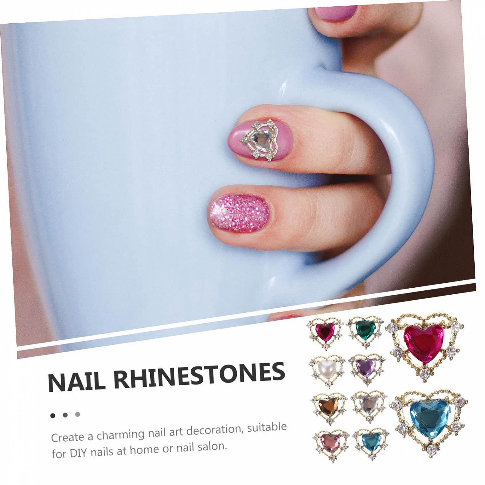 Набір для дизайну нігтів Мікс прикрас 10 шт x 3, фото №8
