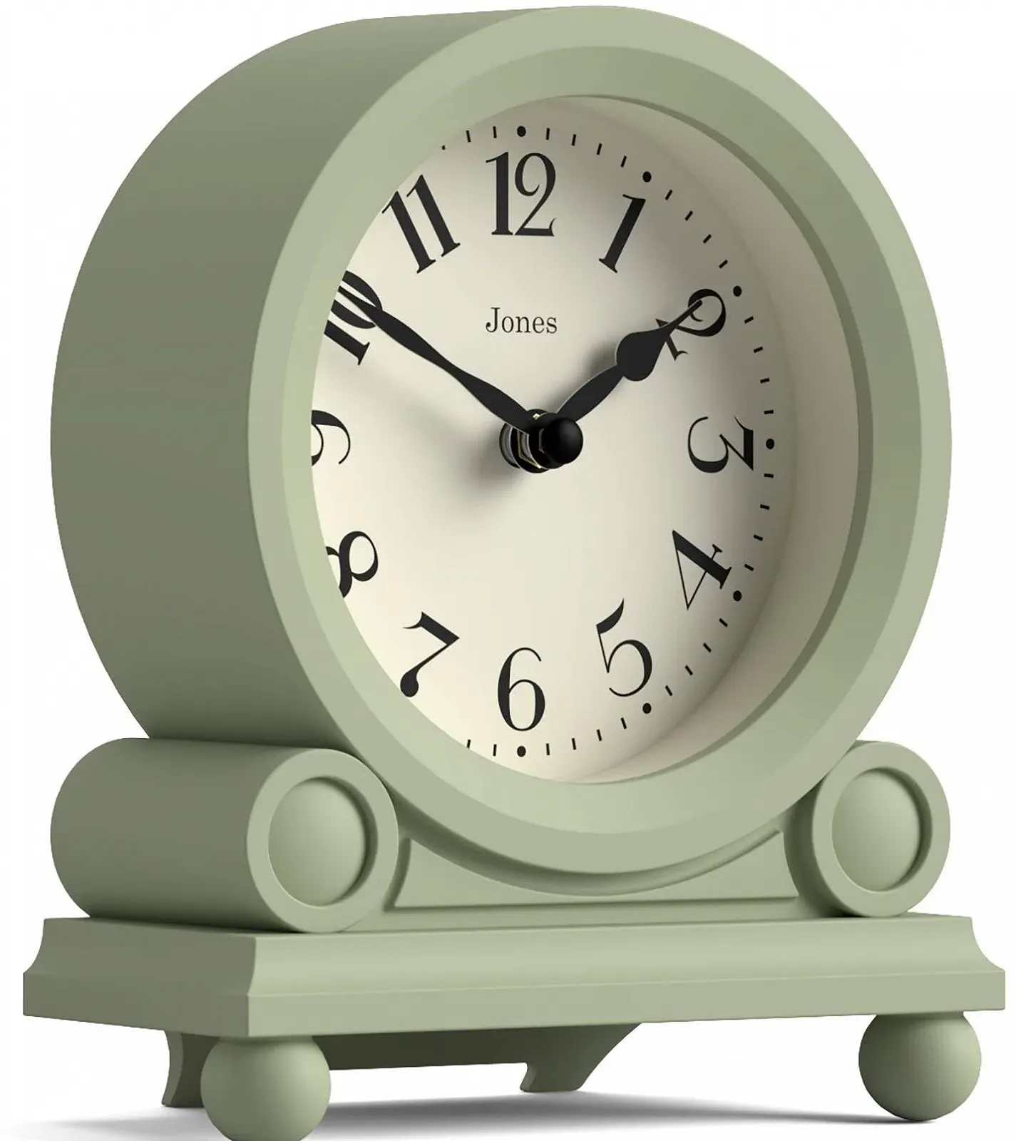 Настільний годинник JONES CLOCKS Maida Vale Світло-зелений, фото №2 Настільний годинник JONES CLOCKS Maida Vale Світло-зелений, фото №2