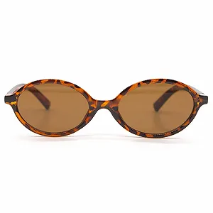 Сонцезахисні окуляри Овальні Retro LJCZKA Unisex Модні Класичні 90-х UV400 synthetic.ua - Фото 1