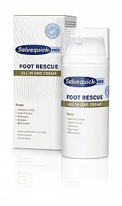 Крем для ног Salvequick Foot Rescue All in 1 увлажняющий 100 мл - Фото 1
