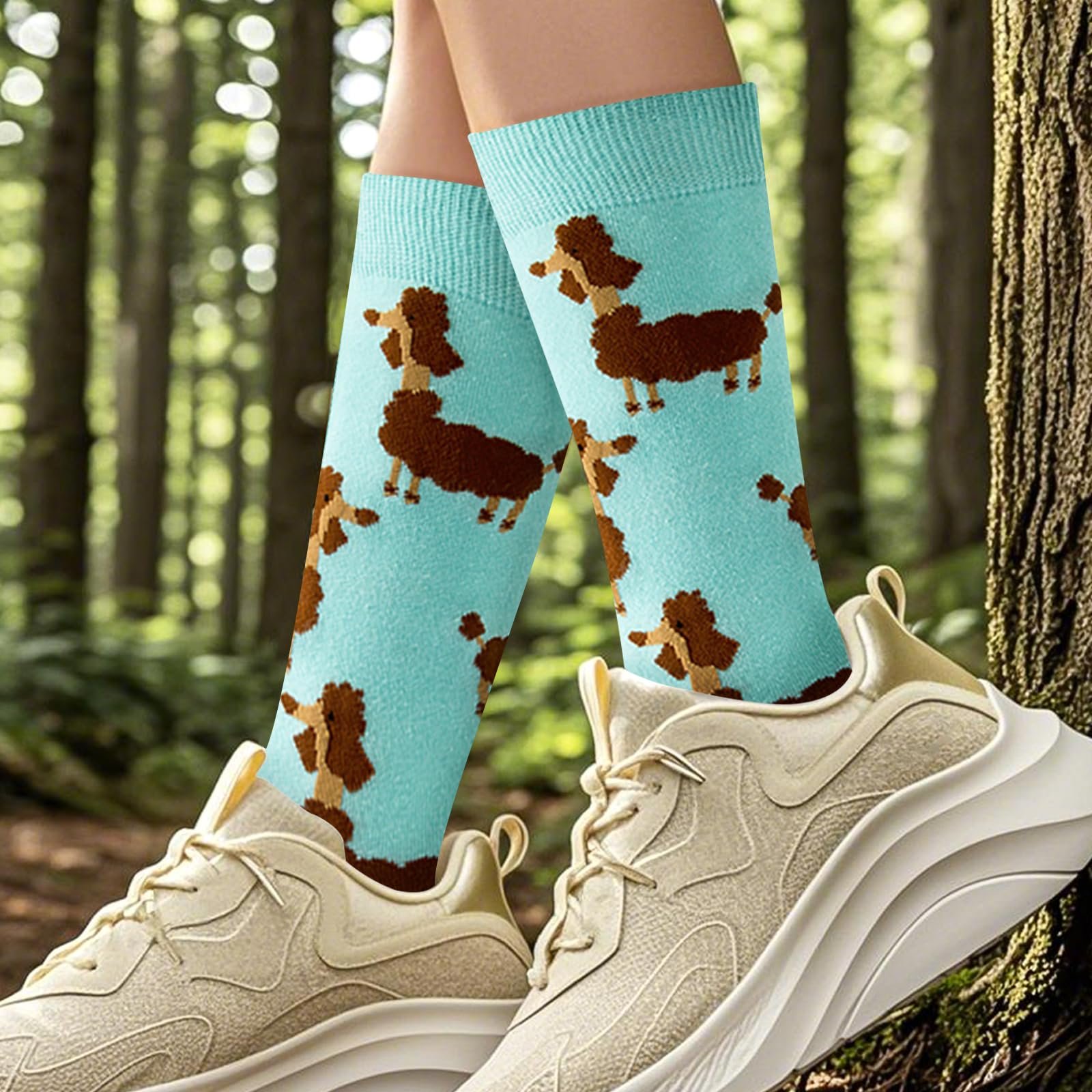 Шкарпетки Жіночі З Барвистим Малюнком, 5 Пар, 35-42, фото №5