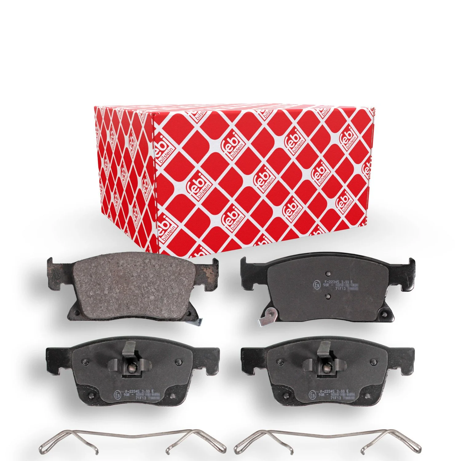 Комплект гальмівних колодок, дискове гальмо FEBI BILSTEIN 16914 для OPEL VAUXHALL, фото №1 Комплект гальмівних колодок, дискове гальмо FEBI BILSTEIN 16914 для OPEL VAUXHALL, фото №1