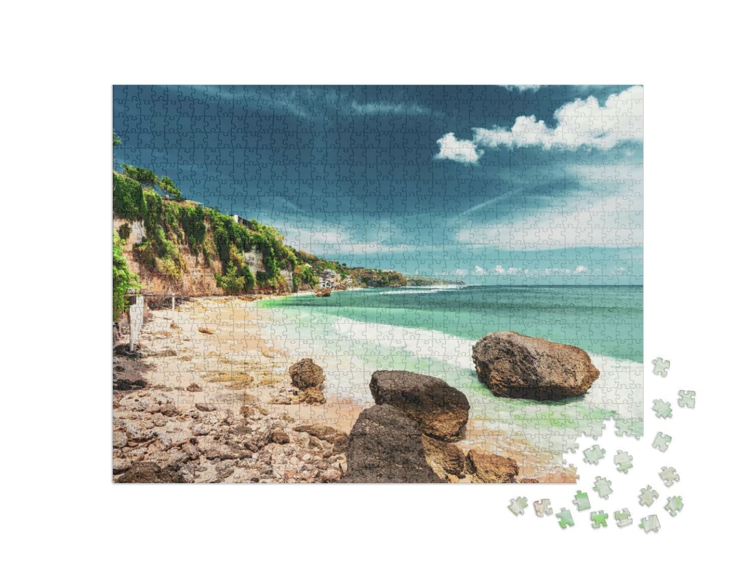 Пазл puzzleYOU Bali "Impressive Coast on Bali, Indonesia" 1000 элементов, фото №2