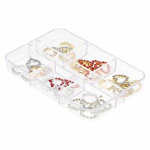 Стразы для ногтей Сердце 3D украшения для ногтей 30 шт. - Фото 1