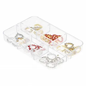 Стрази для нігтів Прикраса для нігтів Серце 3D 30 шт. - Фото 1