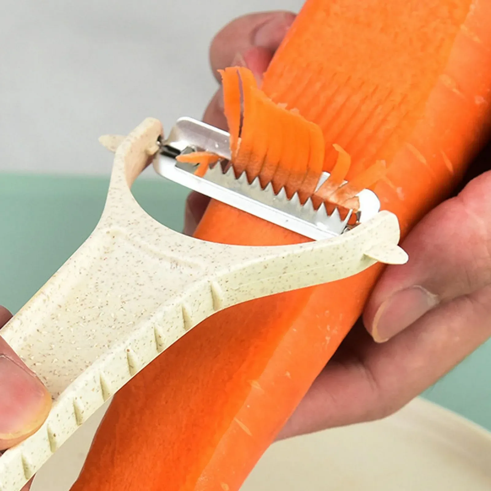 Ручна овочерізка для кухні для нарізки та вижимання соку з цибулі, часнику, моркви, фото №2