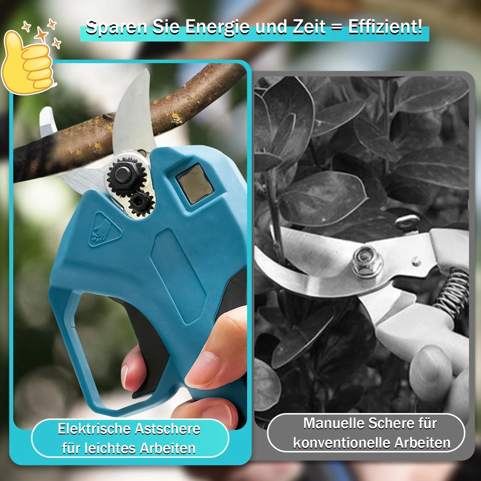 Ножиці акумуляторні Sentasi 500 Вт, 25 мм діаметр зрізу, фото №4