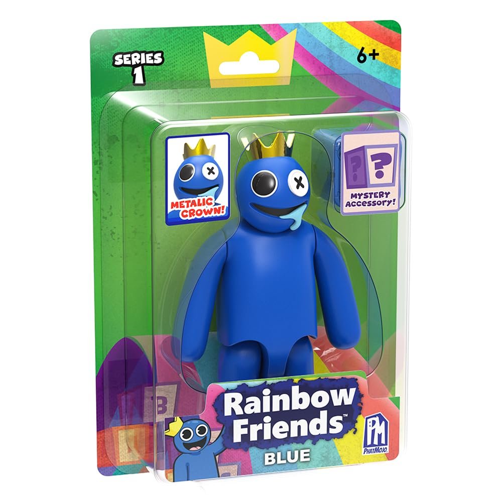 Фигурка Rainbow Friends Series 1 Blue, 12,7 см, фото №1