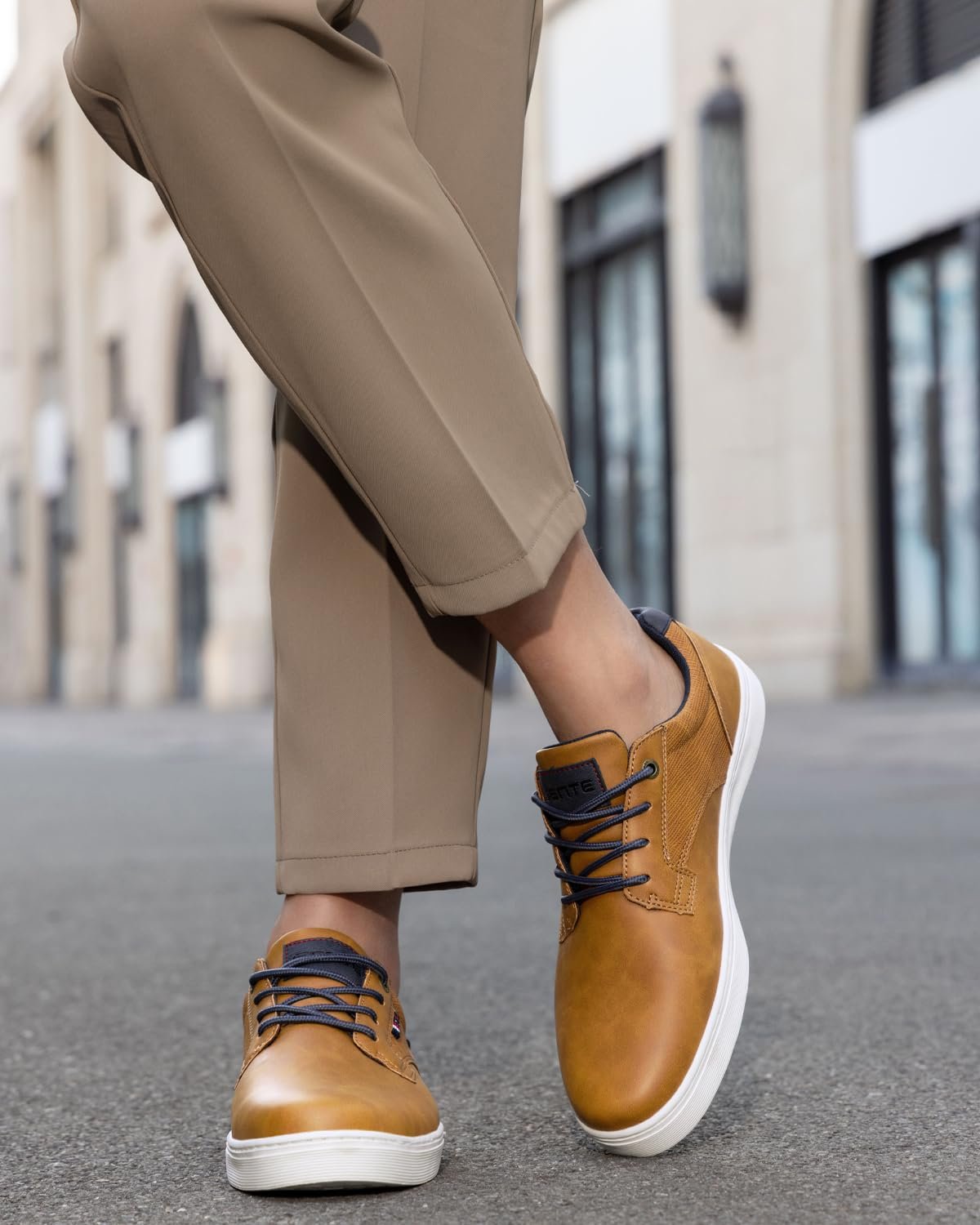 Кроссовки Pyrathon Мужская обувь Лёгкие оксфорды для бизнеса EU 41-46, фото №5