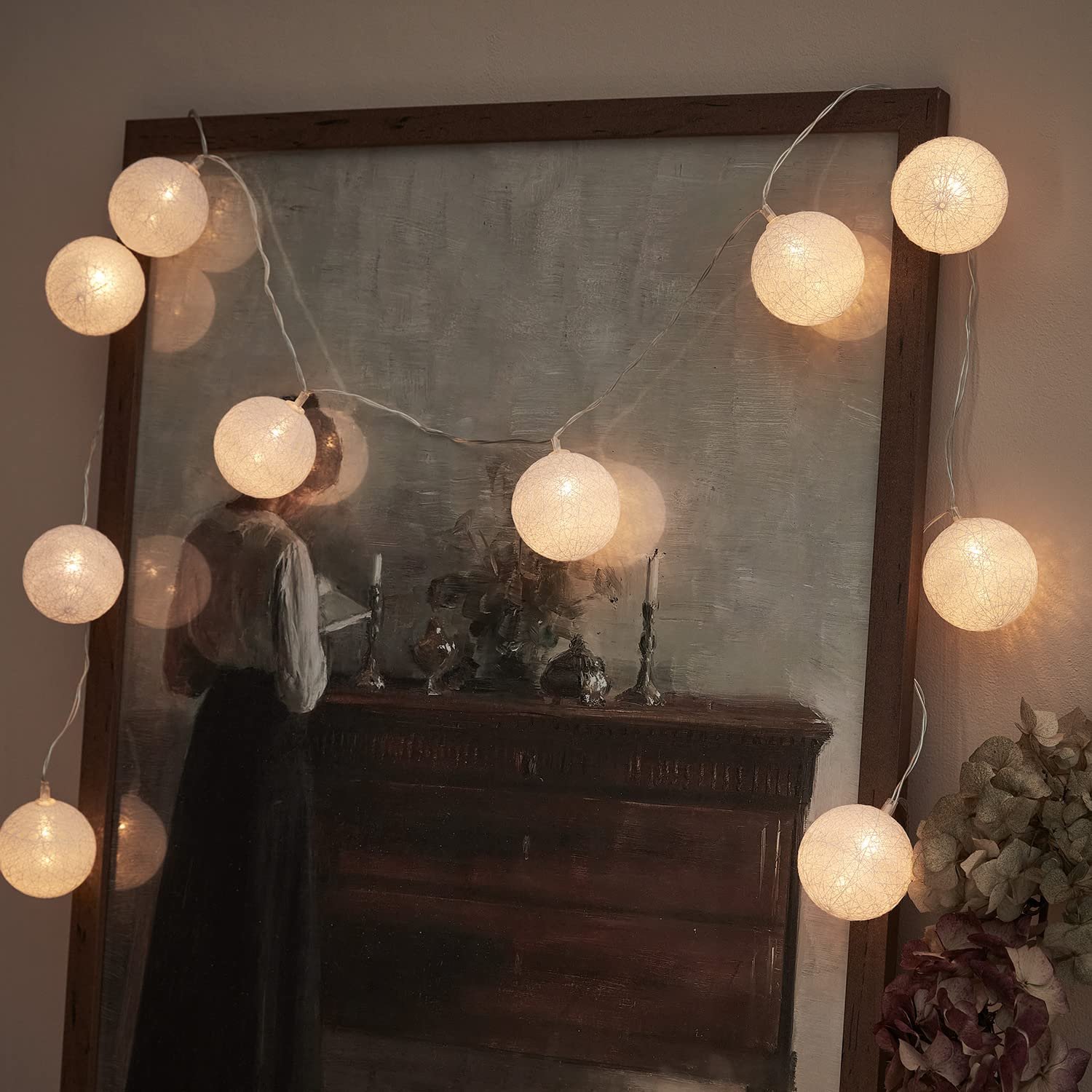 Гірлянда Lights4fun 10 LED Теплий білий, фото №2
