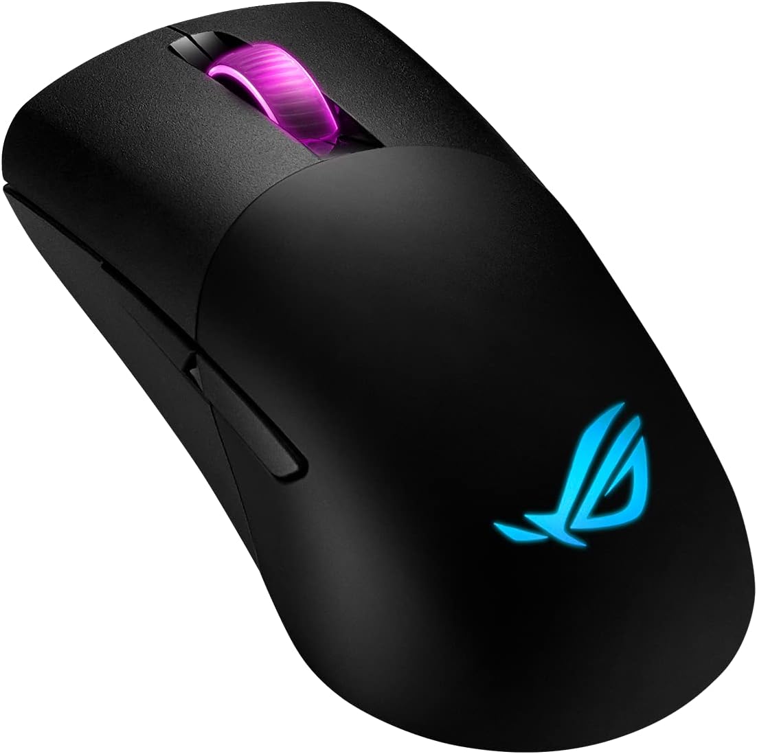 Ігрова бездротова миша ASUS ROG Keris Wireless / Bluetooth / Радіоканал / USB / ROG Sensor / 16000 DPI / 7 кнопок / RGB підсвітка / Чорна, фото №2