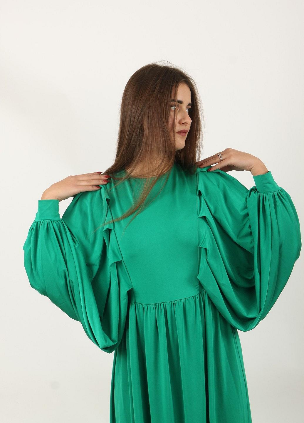 Платье Enna Levoni S Зеленый (ND-20003-1-Green), фото №2