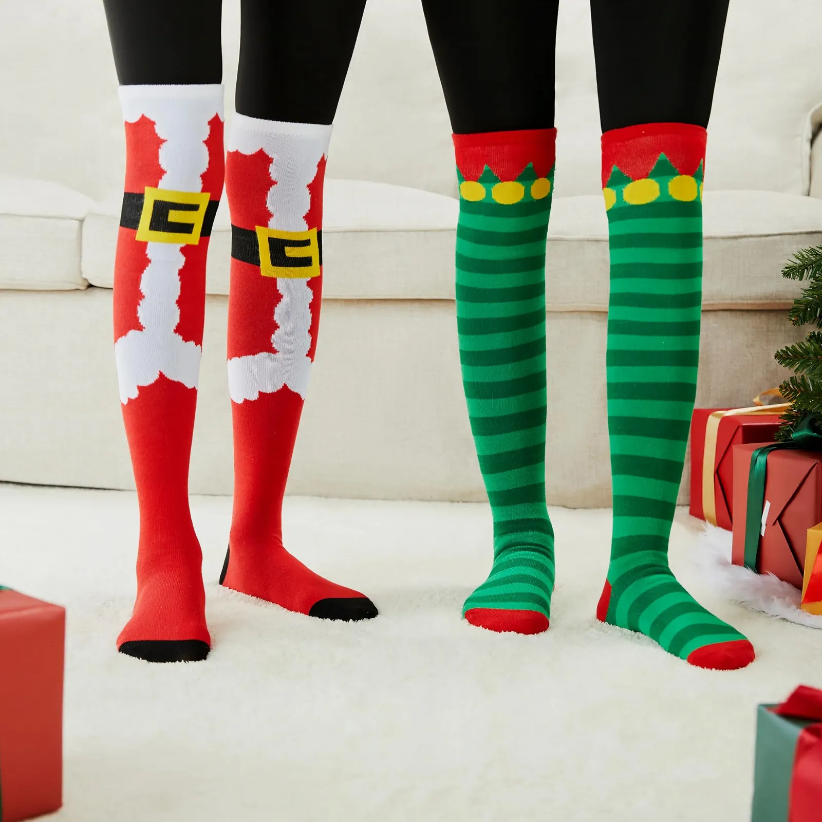 Святкові гольфи Giggling Getup, 2 шт., фото №5