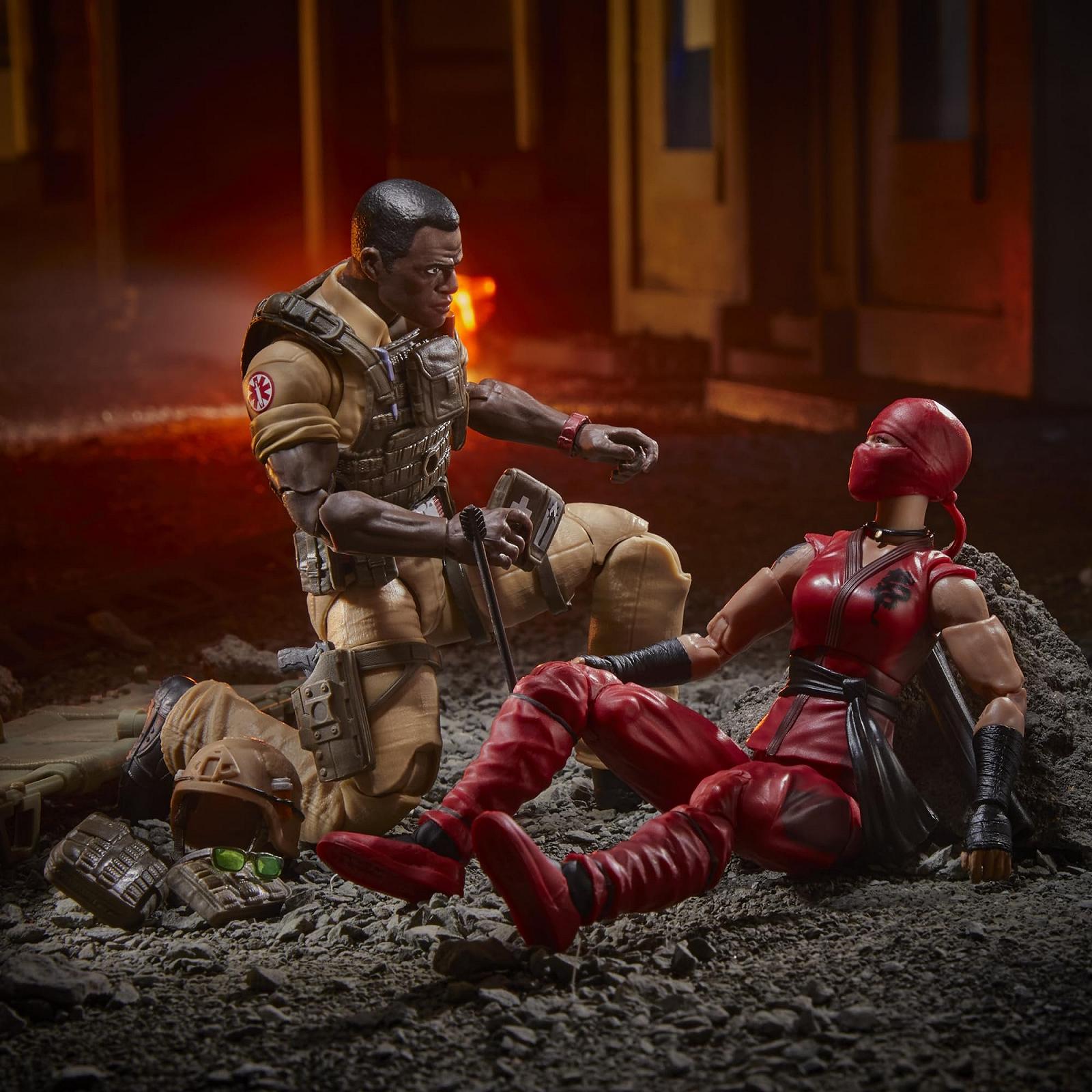 Фігурка G.I. Joe Classified Series #122 Carl Doc Greer 6" з 7 аксесуарами, фото №7
