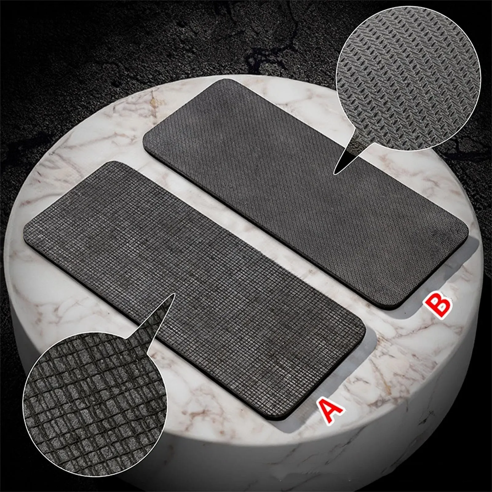 Килимок для точильного каменя антиковзний 8.66 x 3.54 дюйма гумовий 10 шт., фото №3