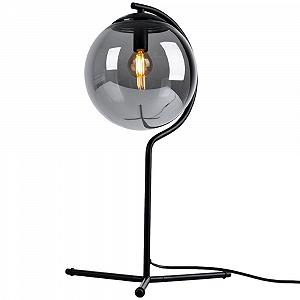 Настольная лампа GLOBO LIGHTING LED 4 Вт 350 лм E14 50 см Черная Дымчатая synthetic.ua - Фото 1