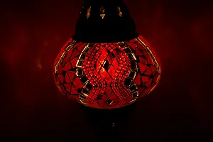 Настільна лампа M Мозаїчна Східна Червона synthetic.ua - Фото 1