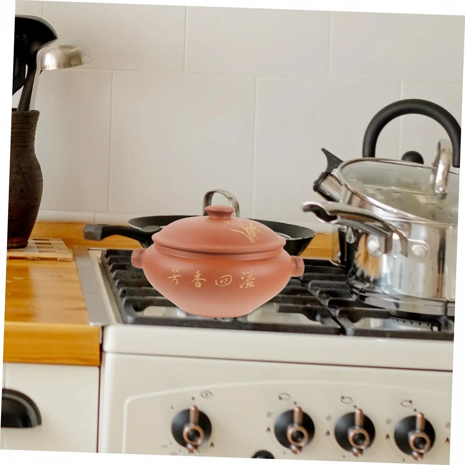 Пароварка керамическая термостойкая для мяса овощей и супов, фото №8 Пароварка керамическая термостойкая для мяса овощей и супов, фото №8