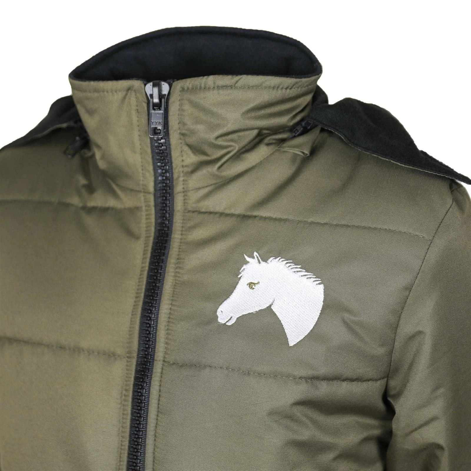 Зимова куртка MS-Trachten Mia Дитяча Оливково-зелена з теплою підкладкою, фото №4