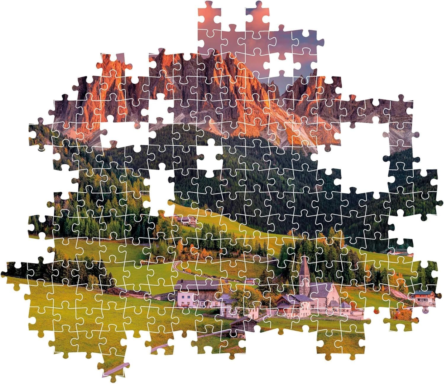 Пазл Clementoni Collection Magical Dolomites 39743 1000 деталей, фото №4