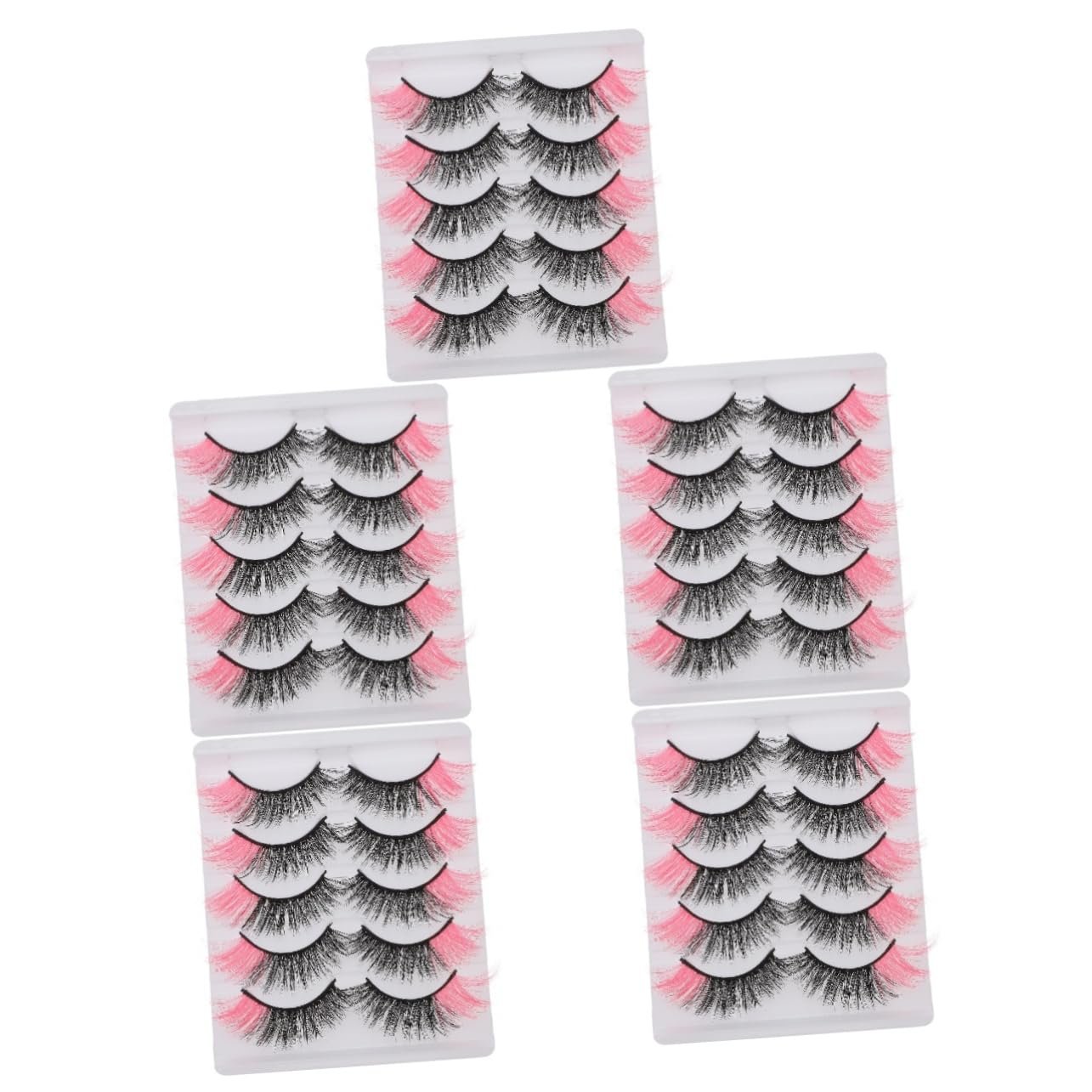 Набір Angoily Кольорові Кольорові накладні вії Рожевий 25 пар, фото №1 Набір Angoily Кольорові Кольорові накладні вії Рожевий 25 пар, фото №1