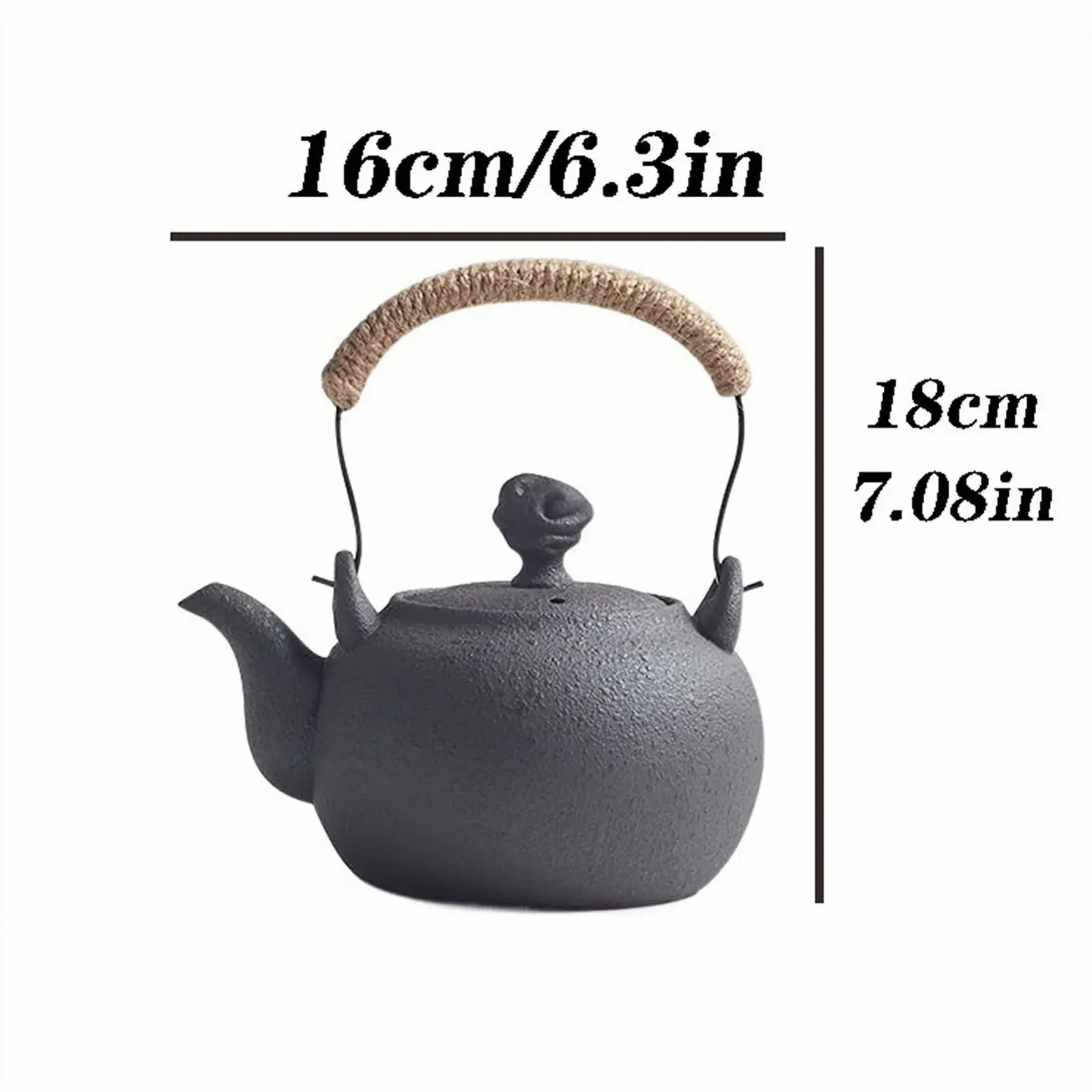 Чайник WAOCEO Керамічний чайник 750 мл з великою ємністю, фото №2 Чайник WAOCEO Керамічний чайник 750 мл з великою ємністю, фото №2