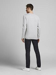 Джемпер JACK & JONES Jjebasic Knit Crew Neck Noos Чоловічий synthetic.ua - Фото 1