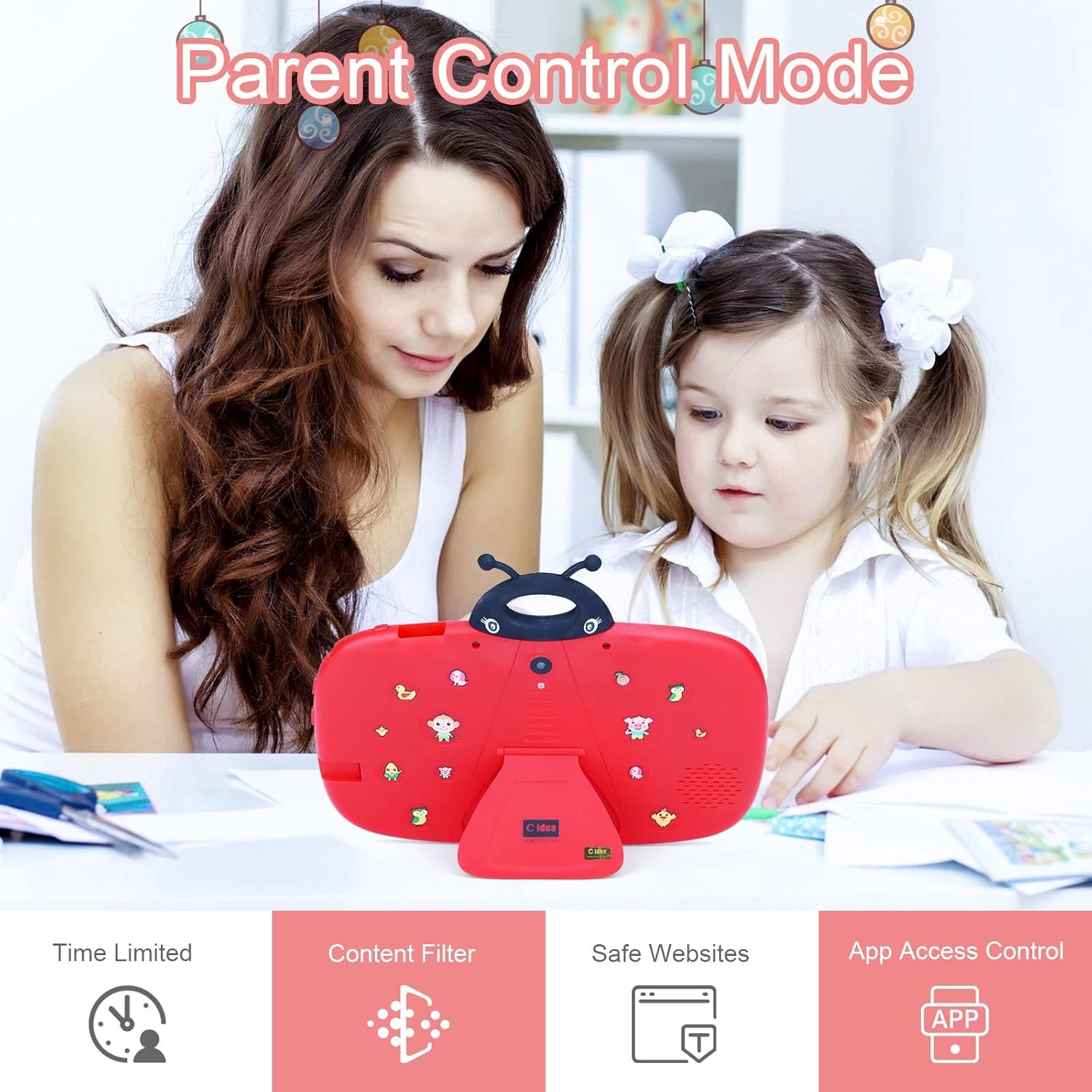 Планшет 7" C idea CM76 (2+2)/32Gb Android 12 Красный, фото №3