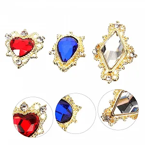 Стразы для ногтей Healvian, 150 шт, сплав, для дизайна ногтей synthetic.ua - Фото 1