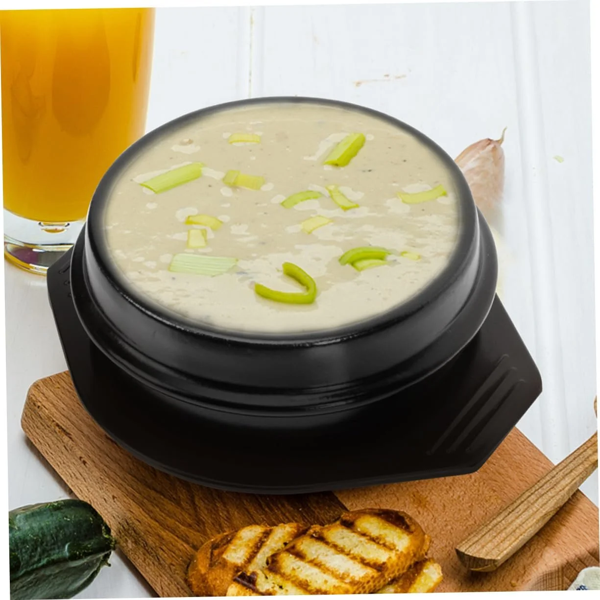 Гусятниця для запікання IMIKEYA Керамічна термостійка з тацею, фото №6