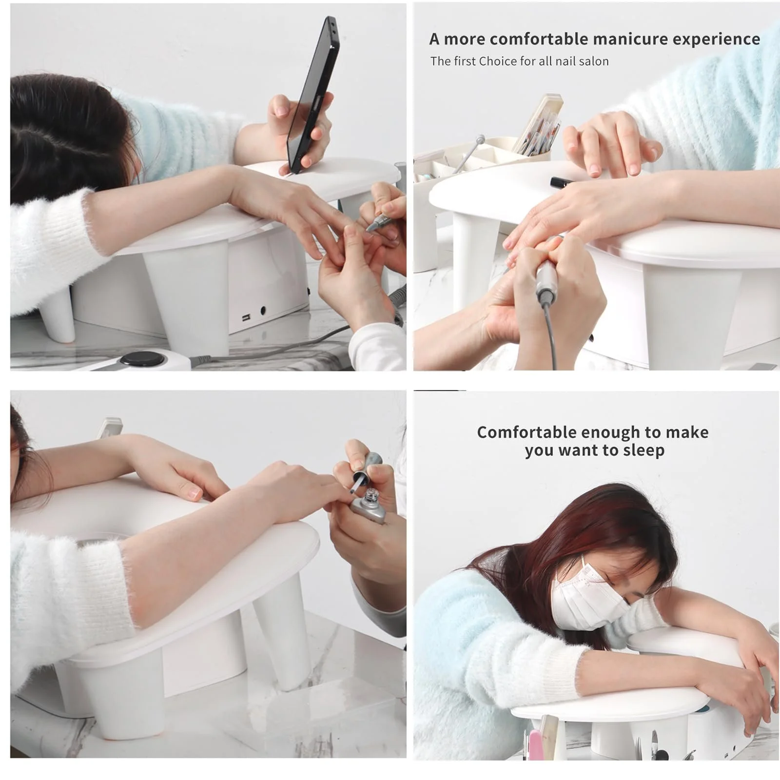 Підставка для рук манікюрна Біла, Подушка, фото №6 Підставка для рук манікюрна Біла, Подушка, фото №6